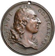 Italien: Bracciano, Livio Odescalchi 1652-1713: Bronzemedaille O.J. (1697) Von Ferdinand Von St. Urb - 1861-1878 : Victor Emmanuel II