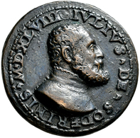 Italien: Toskana, Cosimo I. De Medici 1519-1574: Bronzemedaille 1548 Unsigniert, Auf Giuliano Soderi - 1861-1878 : Victor Emmanuel II.