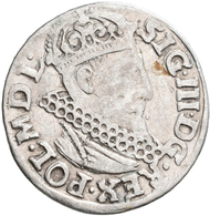 Polen: Sigismund III. (Zygmunt III. Waza) 1587-1632: Lot 6 Münzen: 3 Gröscher / Grosze (Trojak) Um 1 - Polen