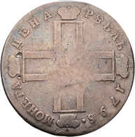 Russland: Paul I. 1796-1801: Rubel 1798, St. Petersburg, Davenport 1688, Bitkin 32, Schön. - Rusland