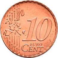 Deutschland: 10 Cents 2002 D; Fehlprägung/Materialverwechslung, Auf Kupfer-/Stahlronde Des 2 Centsst - Allemagne