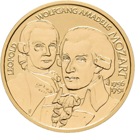 Österreich - Anlagegold: 50 Euro 2006 Grosse Komponisten - Wolfgang Amadeus Mozart. KM# 3130, Friedb - Oostenrijk