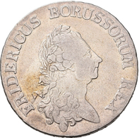 Altdeutschland Und RDR Bis 1800: Brandenburg-Preussen, Friedrich II. 1740-1786: Reichstaler 1785 A. - Altri & Non Classificati