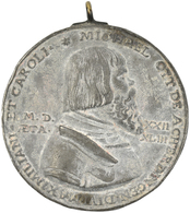 Altdeutschland Und RDR Bis 1800: Württemberg, Leinfelden-Echterdingen: Bleigussmedaille 1522, Auf De - Sonstige & Ohne Zuordnung