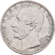 Hannover: Georg V. 1851-1866: Vereinstaler 1863 B, AKS 144, Davenport 682, 18,38 G. Sehr Schön. - Other & Unclassified