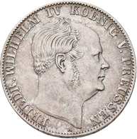 Preußen: Friedrich Wilhelm IV. 1840-1861: Vereinstaler 1860 A, AKS 78, Jaeger 84, 18,41 G. Sehr Schö - Sonstige & Ohne Zuordnung