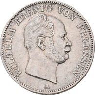 Preußen: Wilhelm I. 1861-1888: Vereinstaler 1861 A, AKS 97, Jaeger 92, 18,40 G. Sehr Schön. - Autres & Non Classés