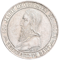 Weimarer Republik: 3 Reichsmark 1927 F, Universität Tübingen / Eberhard Im Bart, Jaeger 328, Kratzer - Other & Unclassified