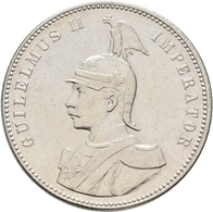 Deutsch-Ostafrika: DOA Und Danzig: 7 Münzen Aus Deutsch-Ostafrika Mit 1 Rupie 1905 J, ½ Rupie 1901 S - Afrique Orientale Allemande