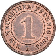 Deutsch-Neuguinea: 1 Neu-Guinea Pfennig 1894 A, Jaeger 702, Leichte Patina, Vorzüglich. - German New Guinea