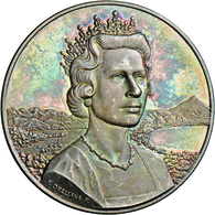 Medaillen Alle Welt: Großbritannien, Elisabeth II. Seit 1952: Silbermedaille 1968, Stempel Von F. Or - Sin Clasificación