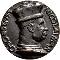 Medaillen Alle Welt: Italien-Ferrara, Niccolo III. D'Este 1383-1441: Bronzegussmedaille O. J. Von Am - Sin Clasificación