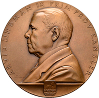 Medaillen Alle Welt: Schweden, Gustav V. 1907-1950: Bronzemedaille 1932 Von E. Lindberg, Auf Den Sch - Unclassified