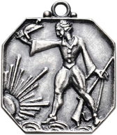 Medaillen Deutschland: Göppingen A.d. Steige: Lot 3 Stück; Achteckige Bronze-Klippe (von A. Feuerle) - Autres & Non Classés