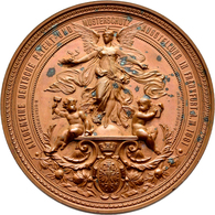 Medaillen Deutschland - Geographisch: Frankfurt A.M.: Bronzemedaille 1881 Von Giesenberg/Scharff. Au - Otros & Sin Clasificación