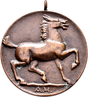 Medaillen Deutschland - Geographisch: Vaihingen An Der Enz, Württemberg: Bronzegußmedaille 1924 Von - Otros & Sin Clasificación