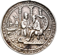 Medaillen - Religion: Böhmen-Joachimsthal: Silbergussmedaille / Todesmedaille O. J. (ca. 1533-1546) - Zonder Classificatie