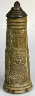 Frankreich: Siegburger Schnelle; Mitte 16. Jahrhundert, Aus Weißlich-grauem Steinzeug, Mit Religiöse - Other & Unclassified