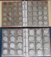 Österreich: 2 Alben Voll Mit Münzen Aus Österreich, überwiegend 25er Bis 100er. Dabei: 22 X 25er; 32 - Oesterreich