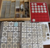 Tschechoslowakei: Eine Umfangreiche Sammlung Klein- Und Gedenkmünzen CSR/Protektorat/CSSR/SK/CR Ab 1 - Cecoslovacchia