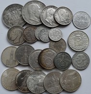 Deutschland: Kleines Lot 23 Münzen, überwiegend Aus Deutschland Und Silber. Dabei Kaiserreich Und Dr - Autres & Non Classés