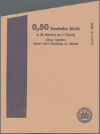 Bundesrepublik Deutschland 1948-2001: Lot Mit 162 Stück Papierformularen Für Münzrollen In Verschied - Altri & Non Classificati