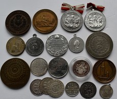 Medaillen: Tschechei / Böhmen / CSSR: Lot 20 Stück, Diverse Medaillen, Einige Davon Vor 1900, Versch - Non Classificati
