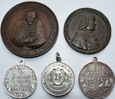 Medaillen: Lot 5 Medaillen: Æ 1896 Von Johnson Auf Alfonso M. De Ligorio; Æ 1764 Inthronisation Arci - Sin Clasificación