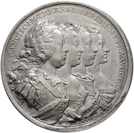 Medaillen Alle Welt: Konvolut Von 35 Medaillen In Silber, Bronze,Messing Und Zinn Sowie 3 Silbermünz - Non Classificati