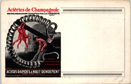 PUBLICITE -- Aciéries De Champagnole - La Courneuve - Publicidad