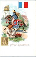 TIMBRES --  La Poste En INDO-CHINE - Briefmarken (Abbildungen)