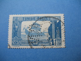 Perforé  Perfin   Tunisie ,   Perforation :   CN 9    à Voir - Altri & Non Classificati