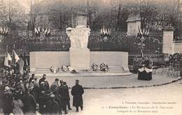 60-COMPIEGNE- LE MONUMENT DE G. GUYNEMER INAUGURE LE 11 NOVEMBRE 1923 - Compiegne