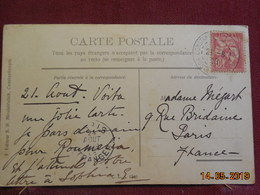 Carte De 19.. De Constantinople à Destination De Paris - Briefe U. Dokumente