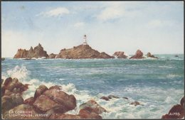 La Corbiere Lighthouse, Jersey, C.1935 - Valentine's Postcard - La Corbiere
