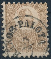 O 1871 Kőnyomat 15kr Barna  'RÁKOS-PALOTA' (29.000) - Other & Unclassified