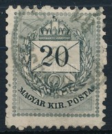 O 1874 20kr 11 1/2 Fogazás 'PETROVOSELLO' - Otros & Sin Clasificación