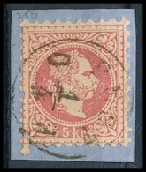 1867 5kr 'PEST O H' (Gudlin 500 Pont) - Andere & Zonder Classificatie