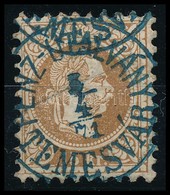 O 1867 15kr Kék 'PÉNZ-UTALVÁNY TEMESVÁR' - Autres & Non Classés