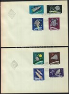 1964 Az űrkutatás Eredményei (I.) Vágott Sor 2db FDC-n (3.500) - Andere & Zonder Classificatie