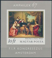 ** 1967 Festmény (II.) - Amphilex Vágott Blokk (4.000) - Autres & Non Classés