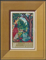 ** 1967 Festmény (III.) Vágott Blokk (3.500) - Andere & Zonder Classificatie