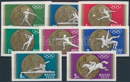 ** 1969 Olimpiai érmesek Vágott Sor (4.000) - Autres & Non Classés