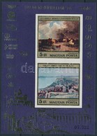 ** 1976 Festmény (XV.) - Idegenforgalom (I.) Vágott Blokk (6.000) - Autres & Non Classés