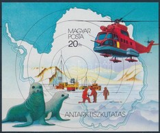 ** 1987 Antarktiszkutatás Vágott Blokk (8.000) - Autres & Non Classés