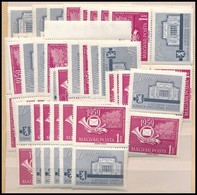 ** 1959 A Szocialista Országok Postaügyi Minisztereinek értekezlete 50 Db Szelvényes Bélyeg (10.000) - Other & Unclassified