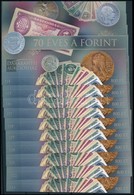 ** 2016 10 Db 70 éves A Forint Emlékív (15.000) - Altri & Non Classificati