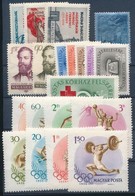 ** 1954-1957 Összeállítás Stecklapon 4 Sor, 1 önálló Bélyeg (9.300) - Autres & Non Classés