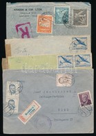 Uruguay, Csehszlovákia, Chile 1951-1954 4 Klf Levél Ausztriába - Other & Unclassified