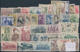 O Csehszlovákia 1956, 38 Db Bélyeg Stecklapon - Autres & Non Classés
